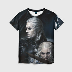 Футболка женская THE WITCHER 2 SEASON, цвет: 3D-принт