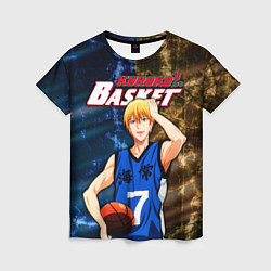 Футболка женская Kuroko no Basuke, Рёта Кисе Kise Ryota, цвет: 3D-принт