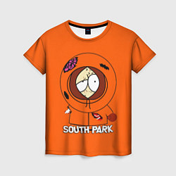 Футболка женская South Park - Южный парк Кенни, цвет: 3D-принт