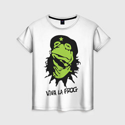 Женская футболка Viva la революция