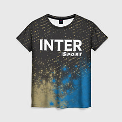 Футболка женская INTER Sport - Арт, цвет: 3D-принт