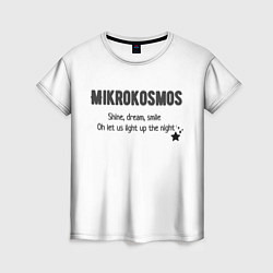 Футболка женская Mikrokosmos, цвет: 3D-принт