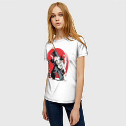 Футболка женская Айкидо Aikido, цвет: 3D-принт — фото 2