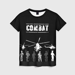 Женская футболка Combat