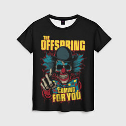 Футболка женская The Offspring рок, цвет: 3D-принт