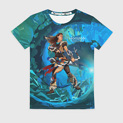 Футболка женская Horizon Aloy art, цвет: 3D-принт