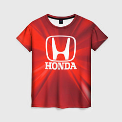 Футболка женская Хонда HONDA, цвет: 3D-принт
