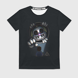 Футболка женская FNAF Security Breach Музыкальный диджей DJ Music M, цвет: 3D-принт