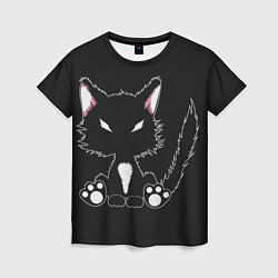 Футболка женская Disturbed Cat, цвет: 3D-принт