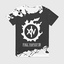 Футболка женская FINAL FANTASY XIV - МЕТЕОР Краска, цвет: 3D-принт
