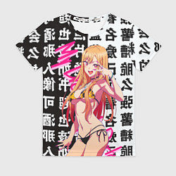 Футболка женская Эта фарфоровая кукла влюбилась Китагава Марин My D, цвет: 3D-принт