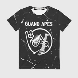 Футболка женская Guano Apes КОТ Потертости, цвет: 3D-принт