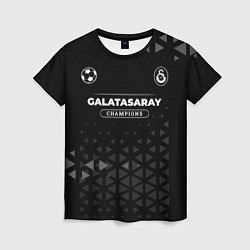 Футболка женская Galatasaray Форма Champions, цвет: 3D-принт