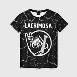 Футболка женская Lacrimosa КОТ Трещины, цвет: 3D-принт