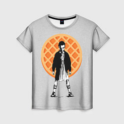 Футболка женская Eleven Eggo, цвет: 3D-принт