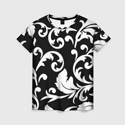 Футболка женская Minimalist floral pattern, цвет: 3D-принт