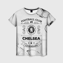 Футболка женская Chelsea Football Club Number 1 Legendary, цвет: 3D-принт
