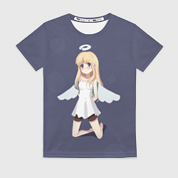 Футболка женская Ангелочек Кримвель - Межвидовые рецензенты, цвет: 3D-принт