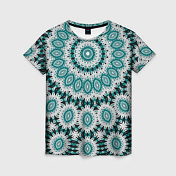 Женская футболка Этнический узор Мандала