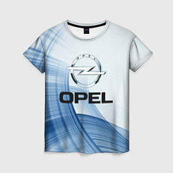 Женская футболка Opel - logo