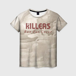 Футболка женская Run For Cover Workout Mix - The Killers, цвет: 3D-принт