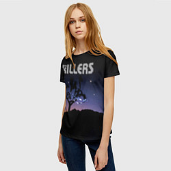 Футболка женская Dont Waste Your Wishes - The Killers, цвет: 3D-принт — фото 2