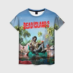 Футболка женская Dead island 2 главный герой, цвет: 3D-принт