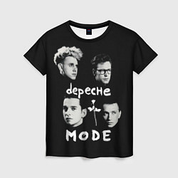 Футболка женская Depeche Mode portrait, цвет: 3D-принт
