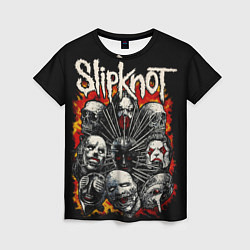 Футболка женская Slipknot - artists, цвет: 3D-принт