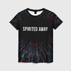 Футболка женская Spirited Away infinity, цвет: 3D-принт