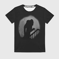 Футболка женская Тень Носферату, цвет: 3D-принт
