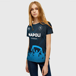 Футболка женская Napoli legendary форма фанатов, цвет: 3D-принт — фото 2