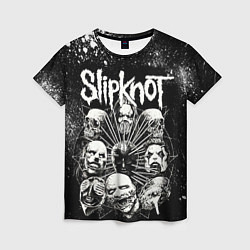 Футболка женская Slipknot Black, цвет: 3D-принт