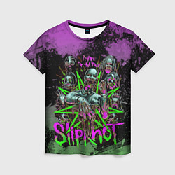 Футболка женская Slipknot satan, цвет: 3D-принт