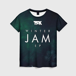 Футболка женская Winter Jam EP - Thousand Foot Krutch, цвет: 3D-принт