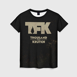 Футболка женская TFK - Thousand Foot Krutch, цвет: 3D-принт