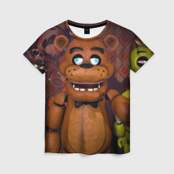 Футболка женская Five Nights аt Frеddys, цвет: 3D-принт