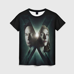 Футболка женская X - Files, цвет: 3D-принт