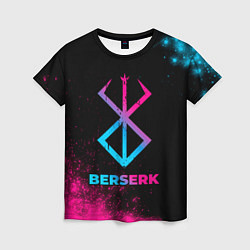 Футболка женская Berserk - neon gradient, цвет: 3D-принт