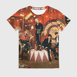Футболка женская Circus Stray Kids, цвет: 3D-принт