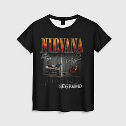 Футболка женская Nirvana heart shaped box, цвет: 3D-принт