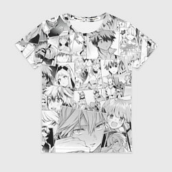 Женская футболка Переродившись в другом мире я создам легенду о сил