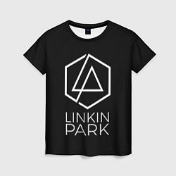 Футболка женская Linkin Park текст песни In the End, цвет: 3D-принт