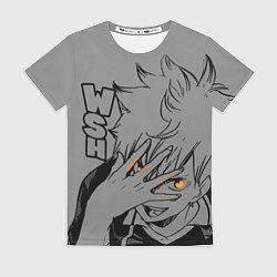 Футболка женская Волейбол!! - Хината, цвет: 3D-принт