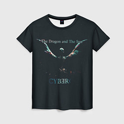 Футболка женская Cybero - The Dragon and The Sun, цвет: 3D-принт