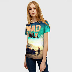 Футболка женская Mad Max, цвет: 3D-принт — фото 2