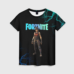 Футболка женская Renegade Raider Fortnite, цвет: 3D-принт