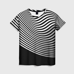 Женская футболка Trendy raster pattern