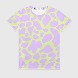 Футболка женская Пятна скорлупы дракона - паттерн, цвет: 3D-принт
