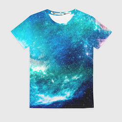 Футболка женская Звёздная Вселенная, цвет: 3D-принт
